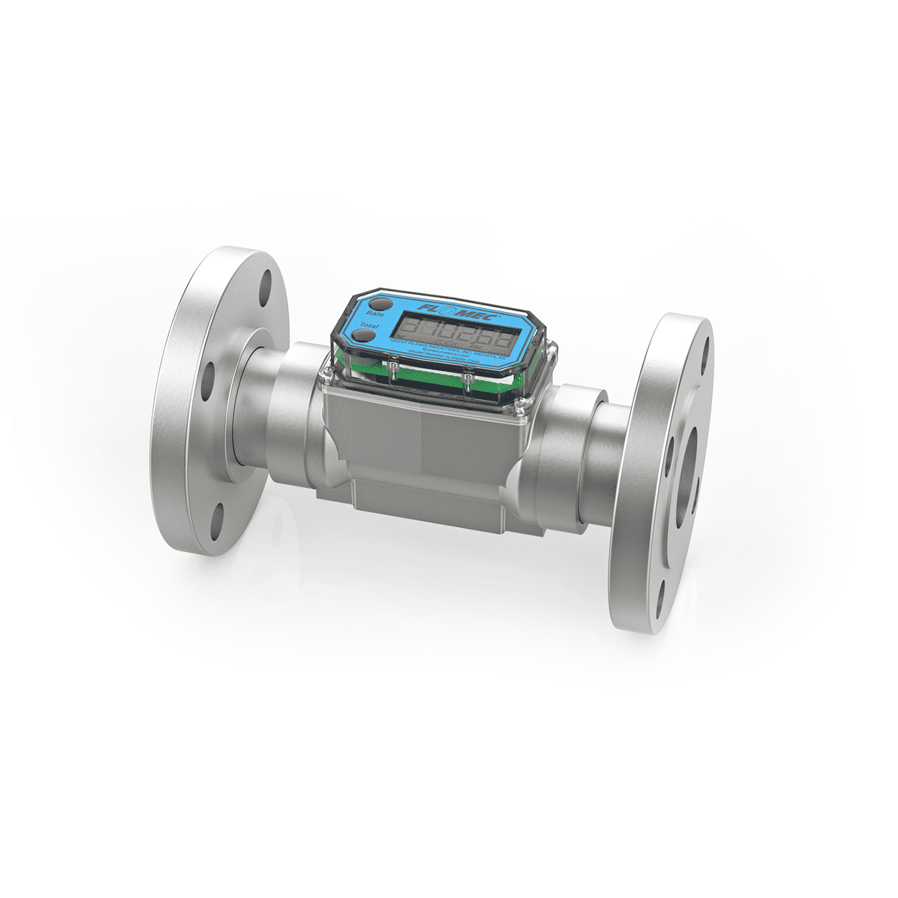 GPI G2 Industrial Stainless Steel Flow Meter Fuel Dump