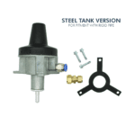 Tank Top Off Take Valve Steel Tank With Rigid Pipe